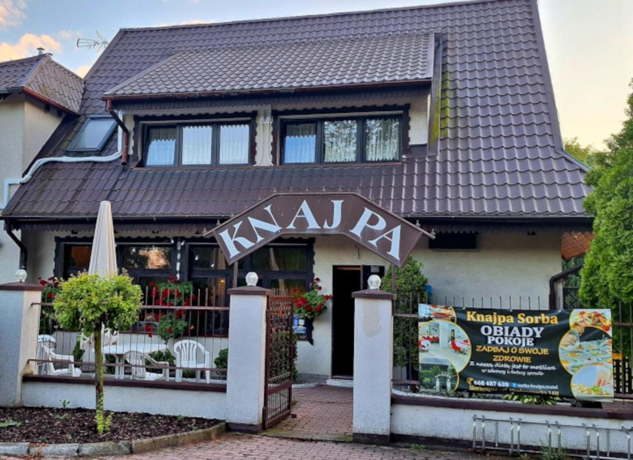 ホテル Knajpa Sorba Skwierzyna エクステリア 写真